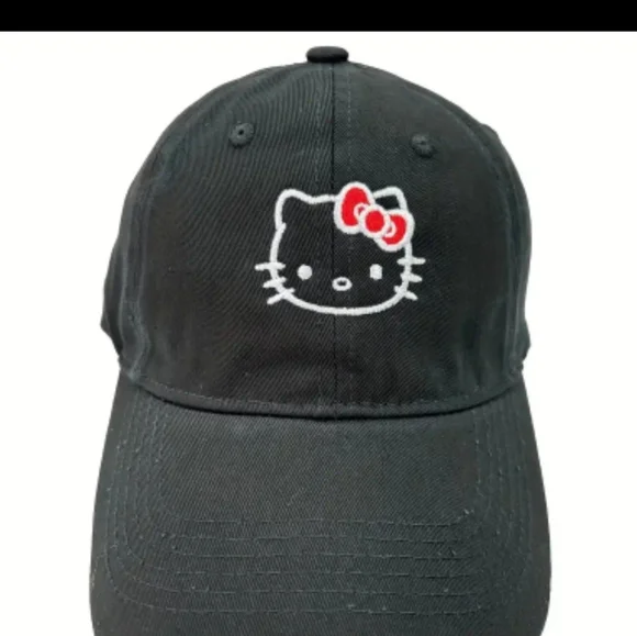 Accessories | New Black Hello Kitty Cat Baseball Cap Hat  display picture 3